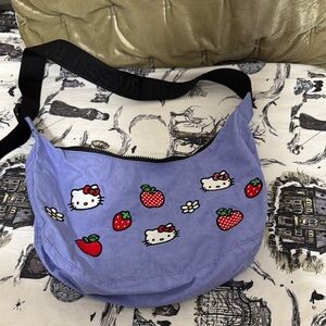 Hello Kitty lavender  Shoulder Bag with Playful Design